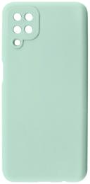 Чохол-накладка Samsung Galaxy A12 Fibra Full Silicone Cover Mint (108512-11)