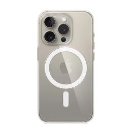 Чохол-накладка Apple iPhone 15 Pro Max Fibra Clear Сase with MagSafe Clear (111793-1)