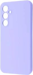 Чохол-накладка Samsung Galaxy A35 Fibra Full Silicone Cover Light Purple (110706-3)