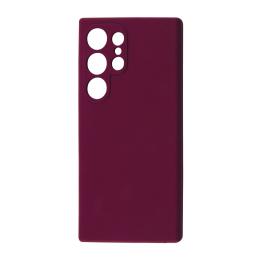 Чохол-накладка Samsung Galaxy A35 Fibra Full Silicone Cover Marsala (110706-5)