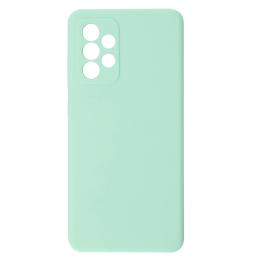 Чохол-накладка Samsung Galaxy A52 Fibra Full Silicone Cover Mint (108243-11)