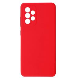 Чохол-накладка Samsung Galaxy A52 Fibra Full Silicone Cover Red (108243-3)