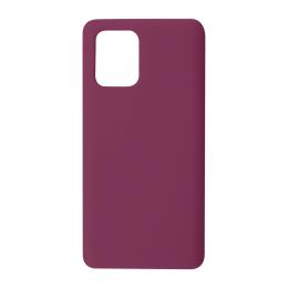Чохол-накладка Samsung Galaxy A31 Fibra Full Silicone Cover Marsala (108239-13)