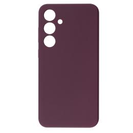 Чохол-накладка Samsung Galaxy S24 Fibra Full Silicone Cover Marsala (110632-5)