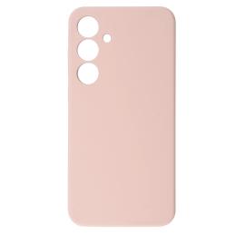 Чохол-накладка Samsung Galaxy S24 Fibra Full Silicone Cover Pink Sand (110632-6)