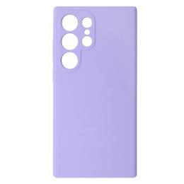 Чохол-накладка Samsung Galaxy S24 Ultra Fibra Full Silicone Cover Light Purple (110634-3)