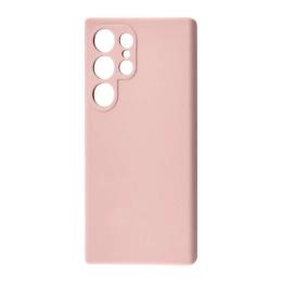 Чохол-накладка Samsung Galaxy S24 Ultra Fibra Full Silicone Cover Pink Sand (110634-6)