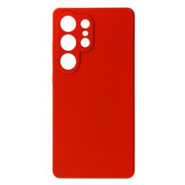 Чохол-накладка Samsung Galaxy S25 Ultra Fibra Full Silicone Cover Red (111767-1)