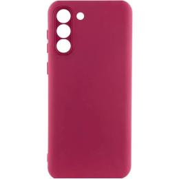 Чохол-накладка Samsung Galaxy S21 FE Fibra Full Silicone Cover Marsala (109096-05)