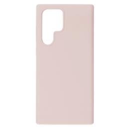 Чохол-накладка Samsung Galaxy S22 Ultra Fibra Full Silicone Cover Pink Sand (109095-08)
