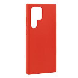 Чохол-накладка Samsung Galaxy S22 Ultra Fibra Full Silicone Cover Red (109095-09)