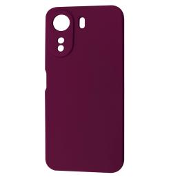 Чохол-накладка Samsung Galaxy S23 Fibra Full Silicone Cover Marsala (109206-05)