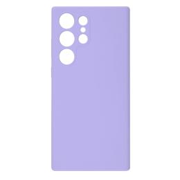 Чохол-накладка Samsung Galaxy S23 Ultra Fibra Full Silicone Cover Light Purple (109247-2)
