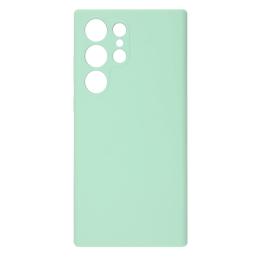 Чохол-накладка Samsung Galaxy S23 Ultra Fibra Full Silicone Cover Mint (109247-5)