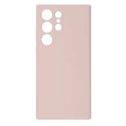 Чохол-накладка Samsung Galaxy S23 Ultra Fibra Full Silicone Cover Pink Sand (109247-6)
