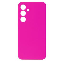 Чохол-накладка Samsung Galaxy S24 Fibra Full Silicone Cover Hot Pink (110632-11)