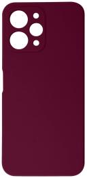 Чохол-накладка Xiaomi Redmi 12 Fibra Full Silicone Cover Marsala (109986-8)