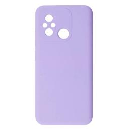 Чохол-накладка Xiaomi Redmi 12C Fibra Full Silicone Cover Light Purple (109387-2)
