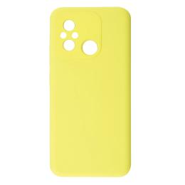 Чохол-накладка Xiaomi Redmi 12C Fibra Full Silicone Cover Yellow (109387-8)
