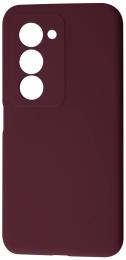 Чохол-накладка Xiaomi Redmi 15 (4G EU) Fibra Full Silicone Cover Marsala (009591-05)