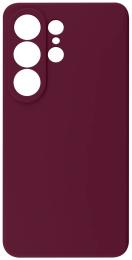 Чохол-накладка Samsung Galaxy S26 Ultra Fibra Full Silicone Cover Marsala (009797-04)