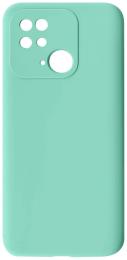 Чохол-накладка Xiaomi Redmi 10C Fibra Full Silicone Cover Mint (108526-11)