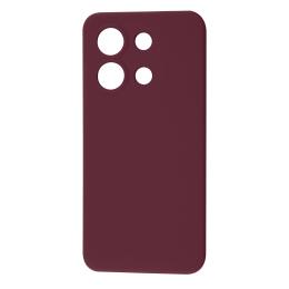 Чохол-накладка Xiaomi Redmi Note 13 (4G) Fibra Full Silicone Cover Marsala (111133-9)