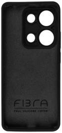 Чохол-накладка Xiaomi Redmi Note 13 Pro (4G) Fibra Full Silicone Cover Black (111134-1)
