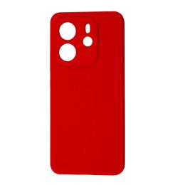 Чохол-накладка Xiaomi Redmi Note 14 (4G EU) Fibra Full Silicone Cover Red (112284-1)