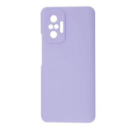 Чохол-накладка Xiaomi Redmi Note 10 Pro (4G) Fibra Full Silicone Cover Light Purple (108249-4)