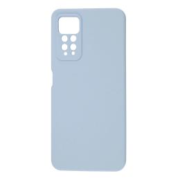 Чохол-накладка Xiaomi Redmi Note 11 Pro/Note 12 Pro (4G) Fibra Full Silicone Cover Lilac Cream (108521-7)