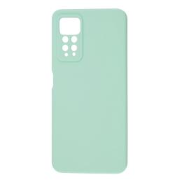 Чохол-накладка Xiaomi Redmi Note 11 Pro/Note 12 Pro (4G) Fibra Full Silicone Cover Mint (108521-11)