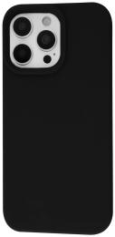 Чохол-накладка Apple iPhone 16 Fibra Silicone Cover with MagSafe Black (112349-3)