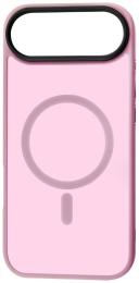 Чохол-накладка Apple iPhone Air Fibra Metal Buttons with MagSafe Light Pink (000082-05)