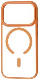 Чохол-накладка Apple iPhone Air Fibra Metal Buttons with MagSafe Orange (000082-06)