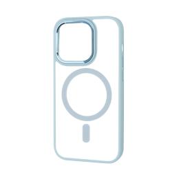 Чохол-накладка Apple iPhone 12 Pro Max Fibra Metallic Matte Case with MagSafe Sky Blue (108912-2)