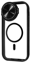 Чохол-накладка Apple iPhone 15 Pro Fibra Mirror Сase with MagSafe Black (110935-1)