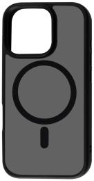 Чохол-накладка Apple iPhone 16 Pro Fibra Metal Buttons with MagSafe Black (111330-1)