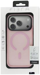 Чохол-накладка Apple iPhone 17 Pro Fibra Metal Buttons with MagSafe Black (000081-01)