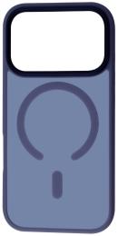 Чохол-накладка Apple iPhone 17 Pro Fibra Metal Buttons with MagSafe Deep Navy (000081-03)
