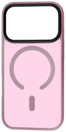 Чохол-накладка Apple iPhone 17 Pro Fibra Metal Buttons with MagSafe Light Pink (000081-05)