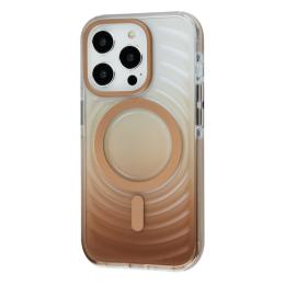Чохол-накладка Apple iPhone 15 Fibra Ripples Gradient Rose Gold (112212-3)