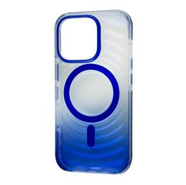 Чохол-накладка Apple iPhone 16 Pro Fibra Ripples Gradient Blue (112216-4)