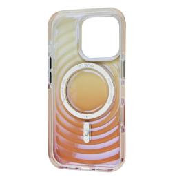 Чохол-накладка Apple iPhone 16 Pro Fibra Ripples Gradient Rose Gold (112216-3)