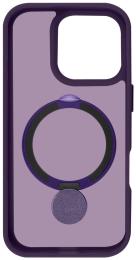 Чохол-накладка Apple iPhone 12 Pro Max Fibra Rotating Bracket 360 degrees Purple (110716-4)