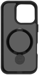Чохол-накладка Apple iPhone 15 Fibra Rotating Bracket 360 degrees Black (110722-2)