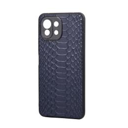 Чохол-накладка Xiaomi Mi 11 Lite Fibra Python case Blue (110329-2)