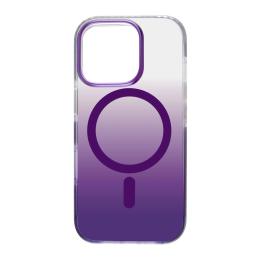 Чохол-накладка Apple iPhone 13/14 Fibra Shock-Proof case with MagSafe Deep Purple (110708-3)