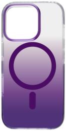 Чохол-накладка Apple iPhone 15 Fibra Shock-Proof case with MagSafe Deep Purple (110711-3)