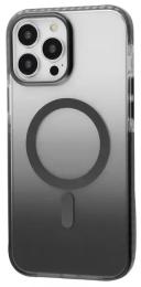 Чохол-накладка Apple iPhone 15 Pro Max Fibra Shock-Proof case with MagSafe Black (110713-2)